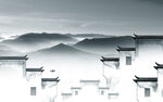 爆款山水无框新画 TIf分层