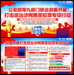 打击惩治涉网黑恶犯罪行动 
