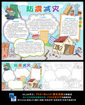 防震减灾珍爱生命安全小报