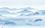 意境新中国风山水 tif分层
