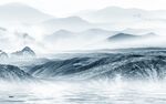 高清意境高端山水 tIf分层