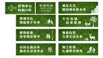 草皮围挡 PVC字 工地 