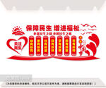 保障民生文化墙