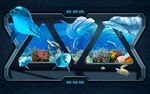 海底世界3D背景墙