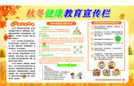 秋冬健康教育宣传栏