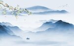 意境新式风格山水 tif分层