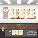 食堂文化展板