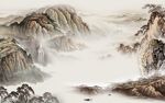 古风简约山水新画 tIf分层