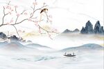 新中式背景墙