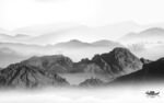 电视中式大气山水 Tif分层