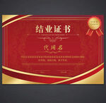 结业证书