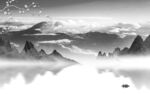 新上架爆款灰色山水 TIf分层