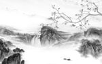 客厅新上架山水画 TiF分层