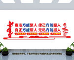 廉洁文化墙