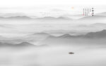 水墨江南水乡