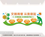 文明用餐从我做起图片