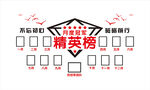 精英榜文化墙