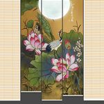 新中式垂帘门帘卷帘