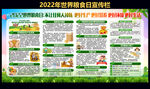 2022世界粮食日宣传栏 