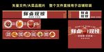 鲜卤现捞 卤菜包装 软装 门头