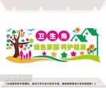 文明卫生文化墙图片