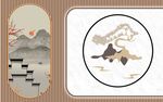 新中式背景墙 