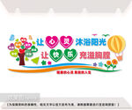 心理咨询室文化墙图片