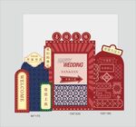 港风复古老上海民国风主题婚礼