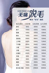 脱毛价目表