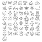线性动物图标icon