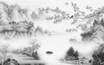 花鸟 最新高雅山水 Tif分层