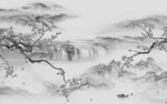 大气高档简约山水 tiF分层