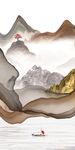 线条 新品山水玄关 TIf分层
