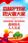 森林防火海报