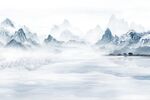 山水背景墙