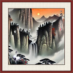 山水国画