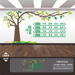 校风校训展板