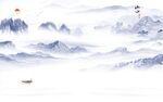 最新 中国风山水画 Tif分层