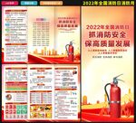 2022消防月三折页