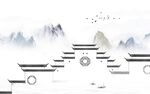 最新 中国风山水画 tIF分层