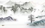 新款 新别墅山水画 tIf分层