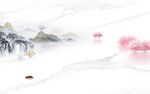最新 简约人气山水 TIf分层