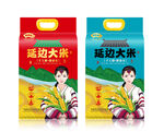 大米包装平面印刷图