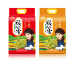大米包装平面印刷图