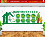 生态文明思想文化墙