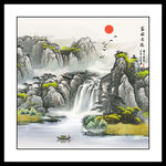 山水画