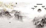 高档 爆款中式山水 TIf分层