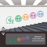 学校楼梯文化墙