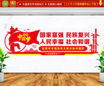 中国梦文化墙