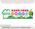 菜市场文明标语图片